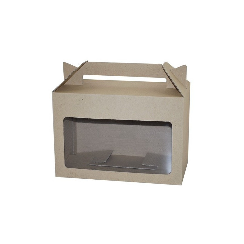 Eco Long Hamper Carry Box with Window