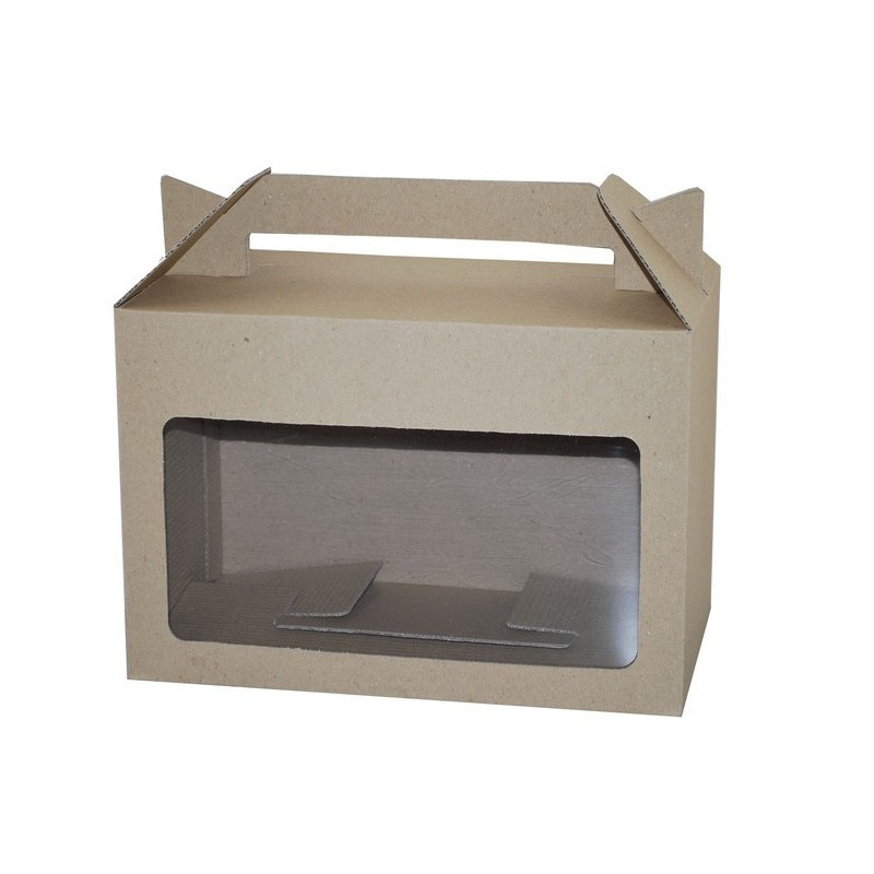 Eco Large Hamper Carry Box with Window