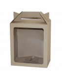 Eco Tall Hamper Carry Box with Window